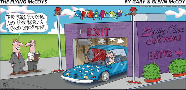 The Flying McCoys on Sunday August 25, 2019 Comic Strip