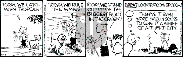 Red and Rover on Monday August 13, 2007 Comic Strip