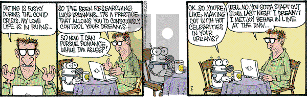 Monty on Wednesday July 1, 2020 Comic Strip