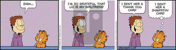 Garfield on Friday November 29, 2019 Comic Strip
