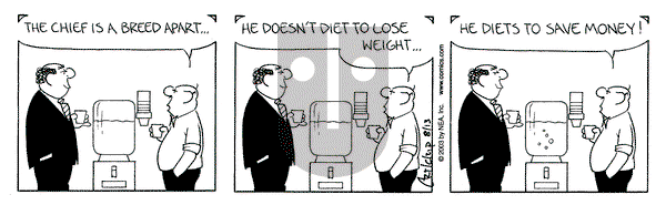 The Born Loser on Wednesday August 13, 2003 Comic Strip