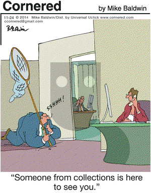 Cornered on Monday November 24, 2014 Comic Strip