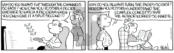 Drabble on Friday December 7, 2007 Comic Strip