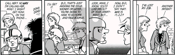 Doonesbury on Monday August 27, 1990 Comic Strip