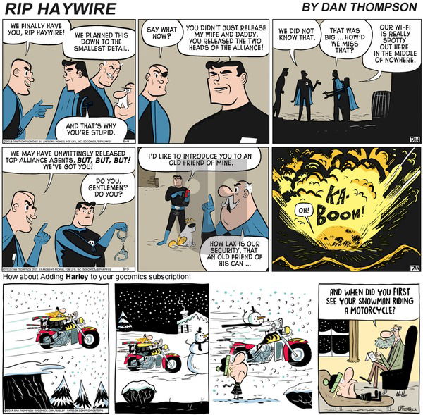 Rip Haywire on Sunday December 6, 2020 Comic Strip
