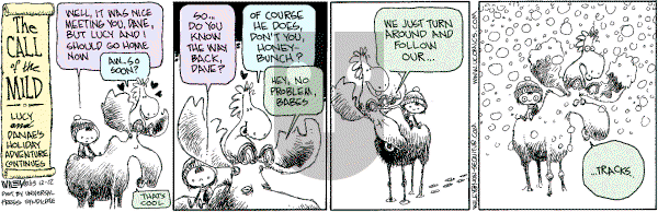Non Sequitur - Friday December 12, 2003 Comic Strip