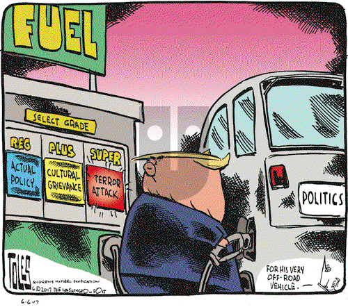 Tom Toles on Tuesday June 6, 2017 Comic Strip