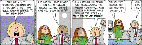 Cathy Classics on Tuesday January 7, 2003 Comic Strip