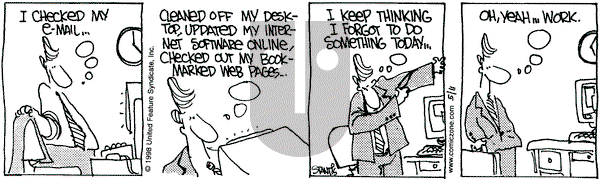 The Buckets on Monday May 11, 1998 Comic Strip