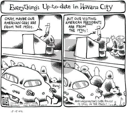 Tom Toles on Wednesday May 15, 2002 Comic Strip