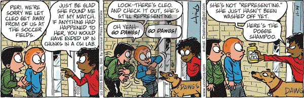 Cleats on Monday November 14, 2005 Comic Strip
