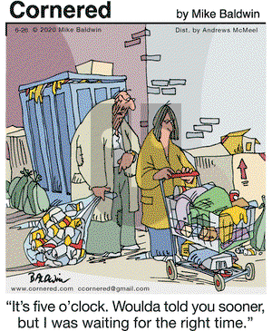 Cornered on Friday June 26, 2020 Comic Strip