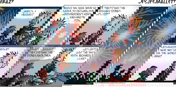 Frazz on Sunday July 4, 2010 Comic Strip