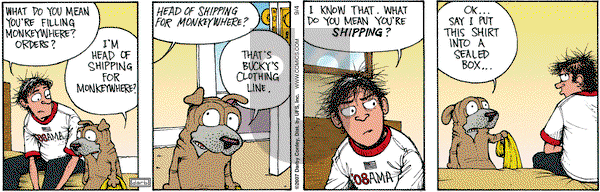 Get Fuzzy on Friday September 4, 2009 Comic Strip