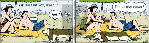 Fred Basset on Thursday July 25, 2019 Comic Strip