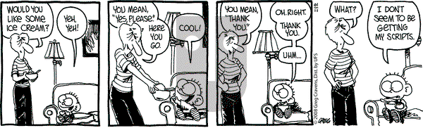 The Buckets on Friday January 11, 2008 Comic Strip