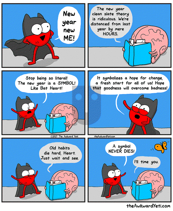 The Awkward Yeti on Wednesday January 11, 2017 Comic Strip