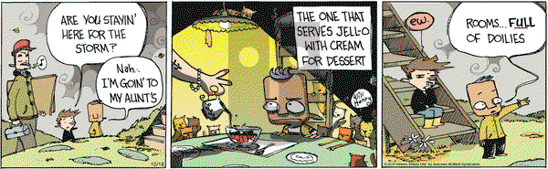 Wallace the Brave on Wednesday October 16, 2019 Comic Strip