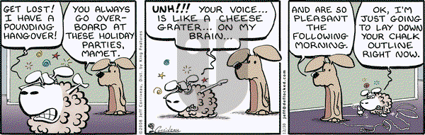 DeFlocked on Tuesday December 30, 2008 Comic Strip