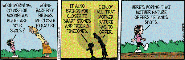 Grand Avenue on Saturday July 11, 2015 Comic Strip