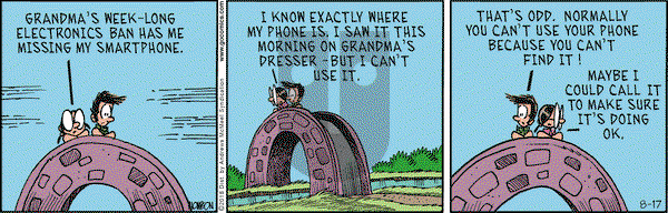 Grand Avenue on Friday August 17, 2018 Comic Strip