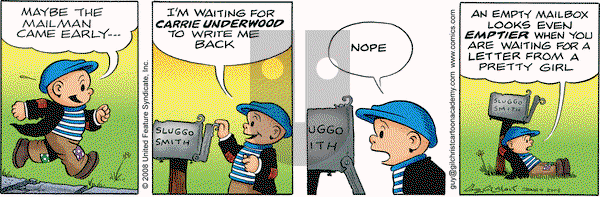 Nancy on Tuesday June 10, 2008 Comic Strip