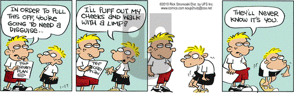 Soup to Nutz - Old on Wednesday January 27, 2010 Comic Strip