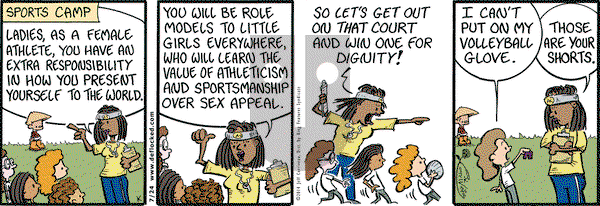DeFlocked on Thursday July 24, 2014 Comic Strip
