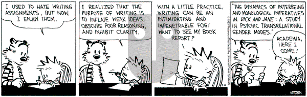 Calvin and Hobbes on Thursday February 11, 1993 Comic Strip
