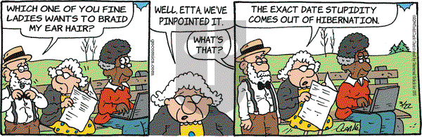 Lola on Saturday March 22, 2014 Comic Strip