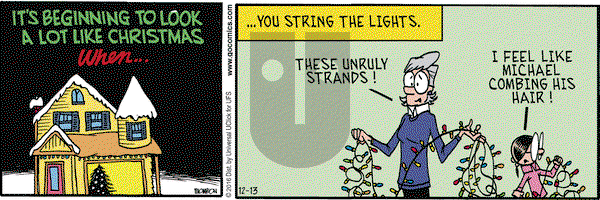 Grand Avenue on Tuesday December 13, 2016 Comic Strip