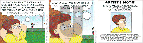 Nancy on Wednesday May 29, 2019 Comic Strip