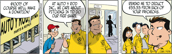 Baldo on Friday March 8, 2013 Comic Strip