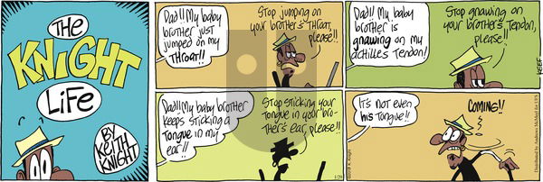 The Knight Life on Sunday January 29, 2017 Comic Strip