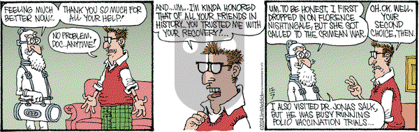Monty - Saturday December 7, 2024 Comic Strip