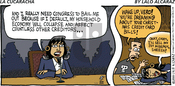 La Cucaracha on Sunday January 25, 2009 Comic Strip