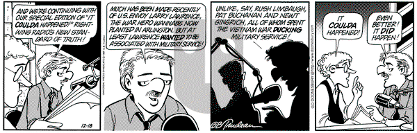 Doonesbury on Thursday December 18, 1997 Comic Strip