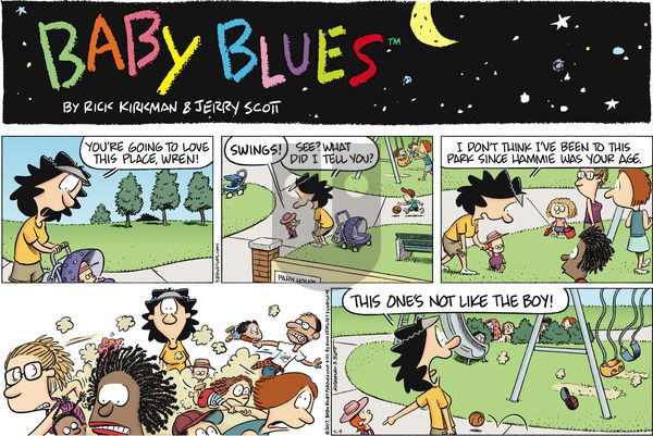 Baby Blues on Sunday July 9, 2017 Comic Strip