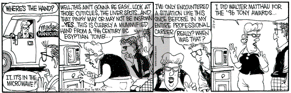Monty on Thursday March 11, 2004 Comic Strip
