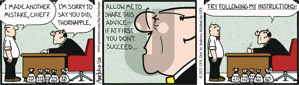 The Born Loser on Thursday January 28, 2021 Comic Strip