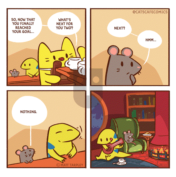 Cat's Cafe - Wednesday April 7, 2021 Comic Strip