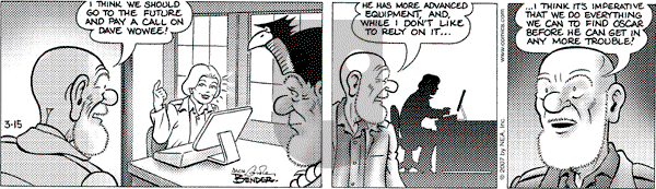 Alley Oop on Thursday March 15, 2007 Comic Strip