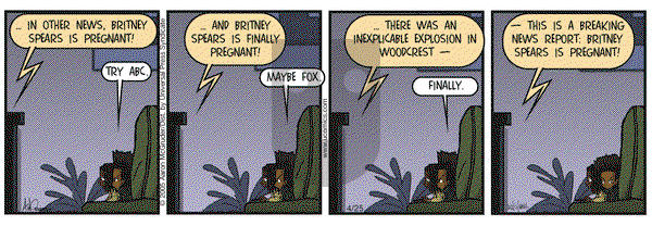 The Boondocks on Monday April 25, 2005 Comic Strip