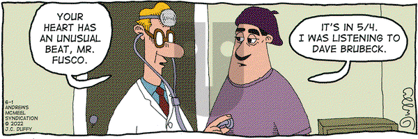 The Fusco Brothers - Wednesday June 1, 2022 Comic Strip