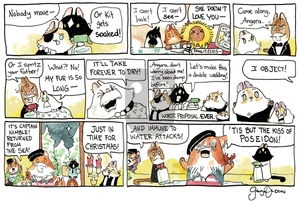 Breaking Cat News on Saturday December 24, 2016 Comic Strip