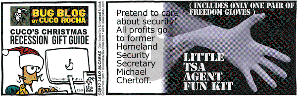 La Cucaracha on Thursday December 9, 2010 Comic Strip