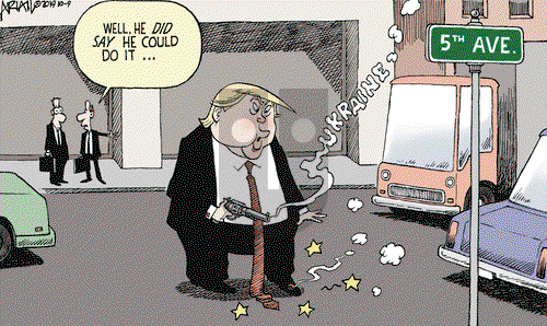 Robert Ariail on Wednesday October 9, 2019 Comic Strip