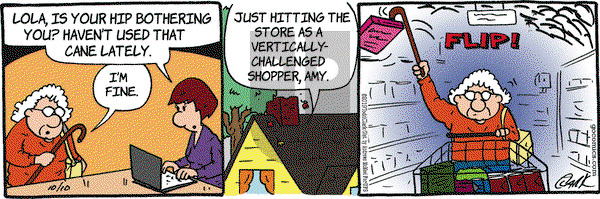 Lola on Thursday October 10, 2019 Comic Strip