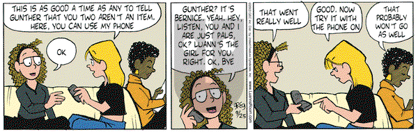 Luann on Thursday September 25, 2003 Comic Strip