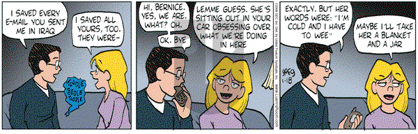 Luann on Friday January 18, 2008 Comic Strip